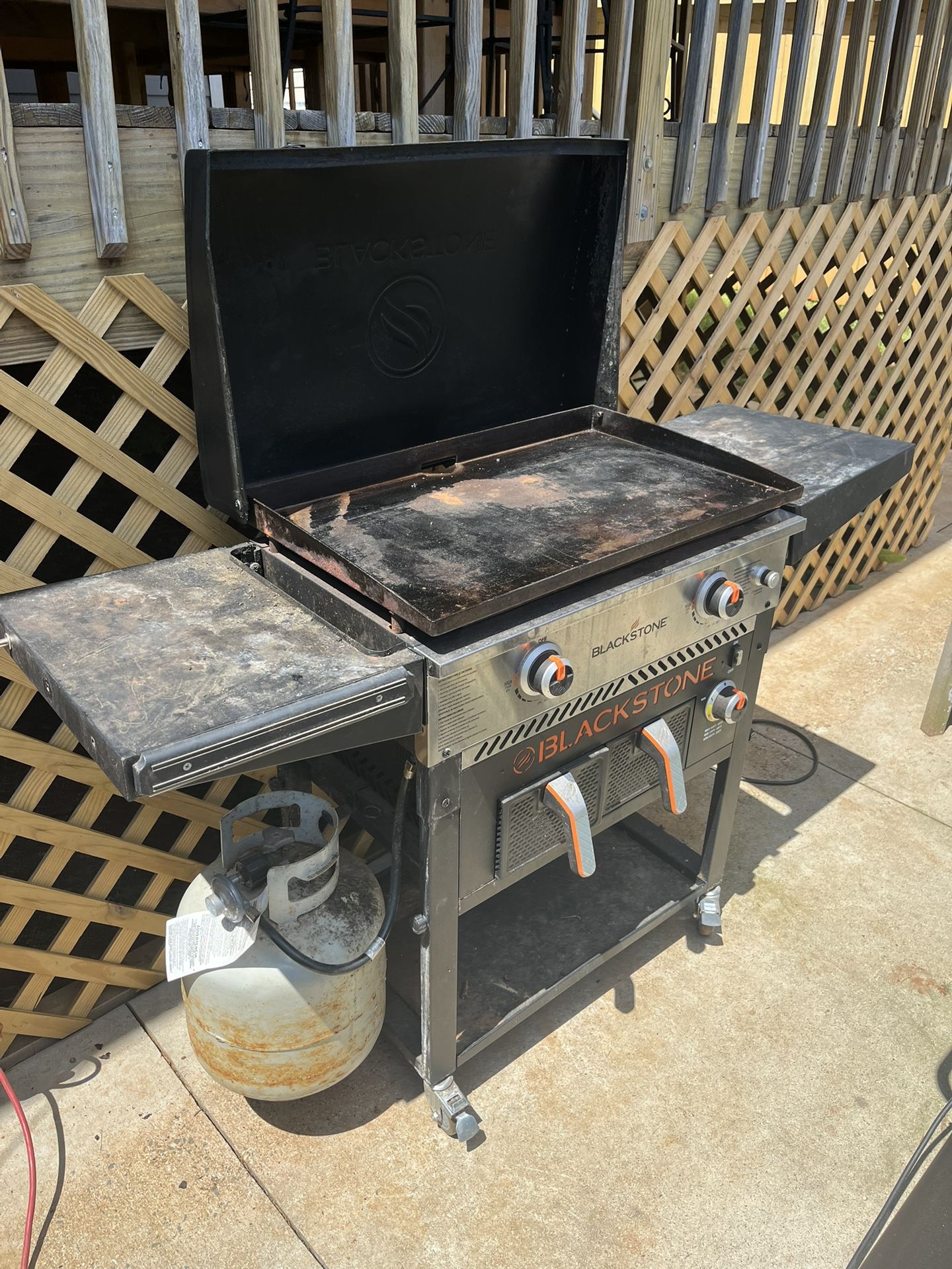 Blackstone with air fryer For Sale