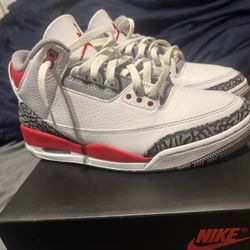 Jordan 3 Fire Red 
