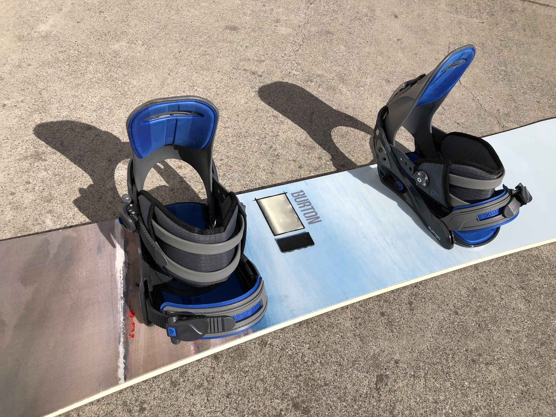 BURTON INDIE SNOWBOARD 152 CM W/BURTON MED BINDINGS Just Updated