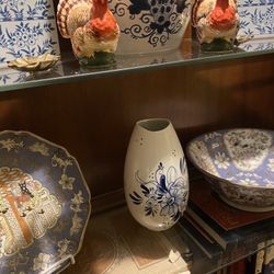 Thanksgiving Ceramic Turkey Candle Holders