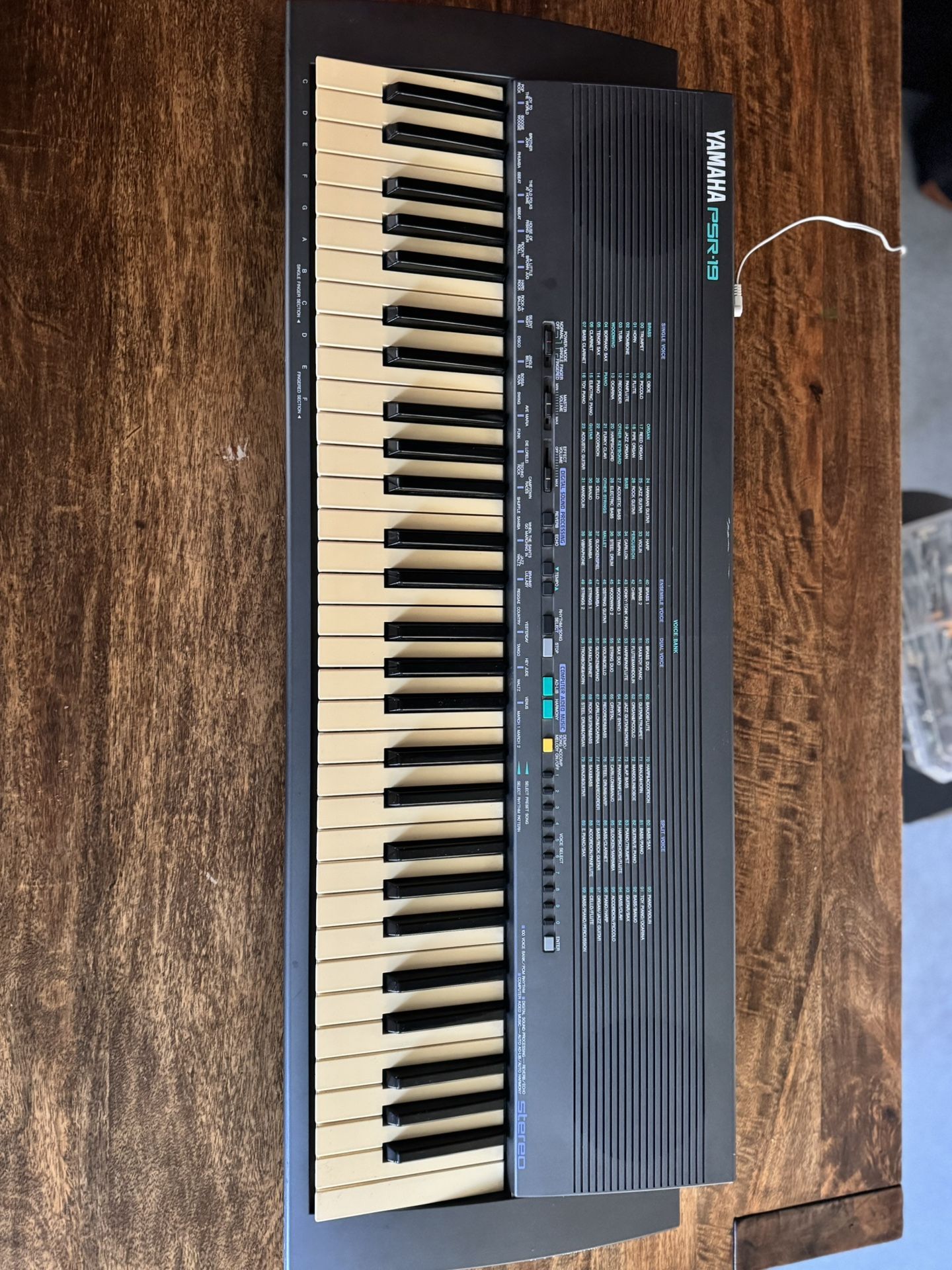 Yamaha PSR-19 Keyboard