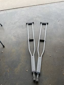 Guardian Crutches 5 Foot 10 To 6 Foot Six