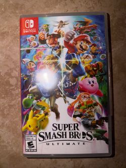 Super smash bros Nintendo switch