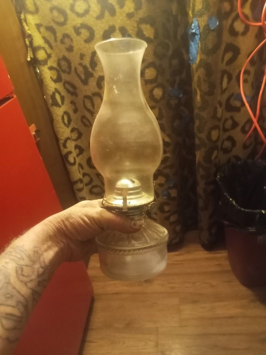 Vintage Oil Lamp
