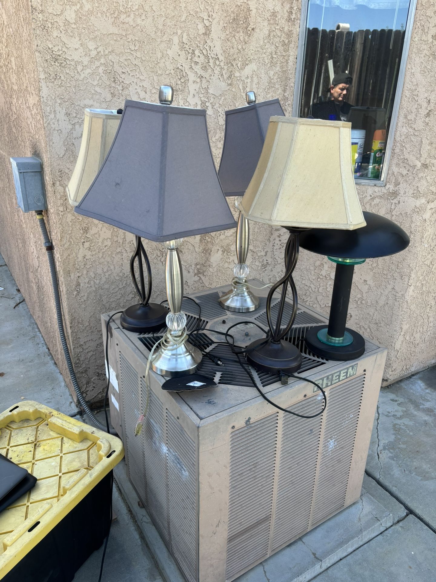 Lamps $5 Each Or Take All For $20