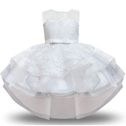 White Pretty Dress 5/6