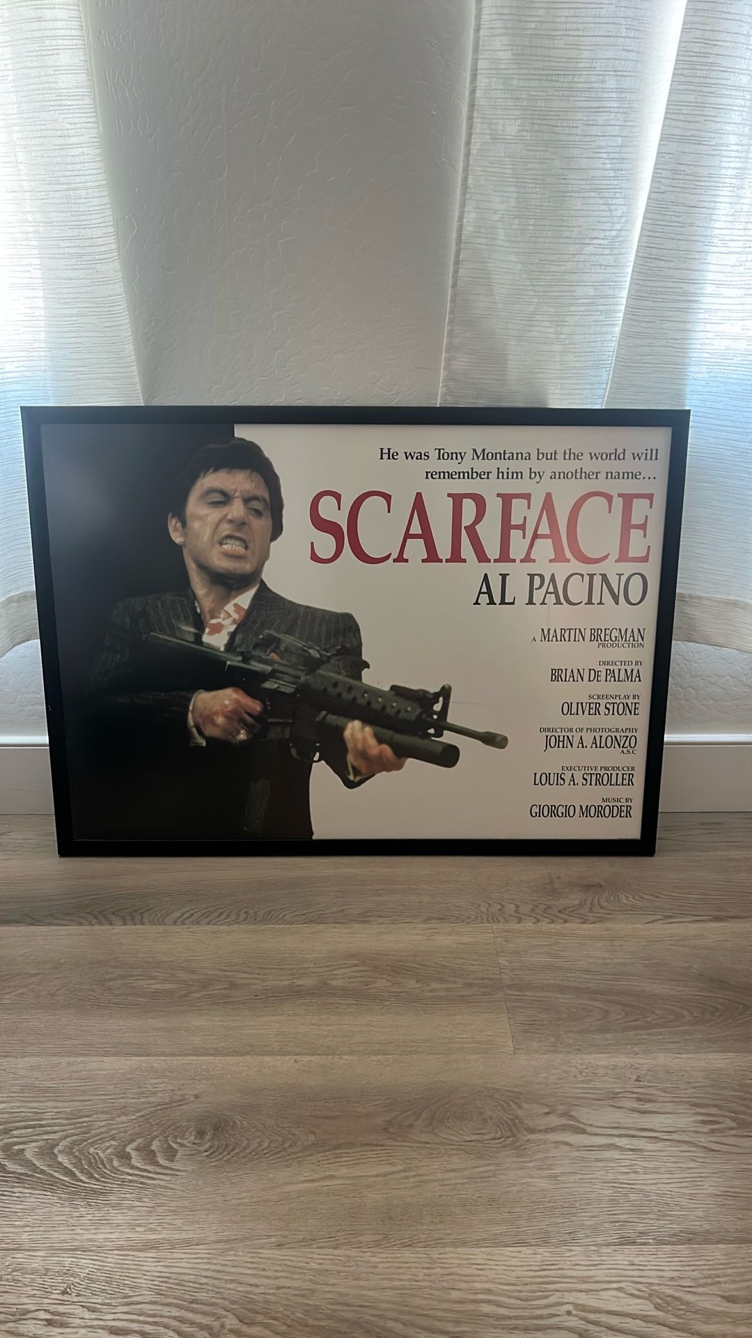 Scarface Framed print