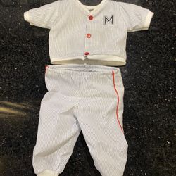 Baseball Shirt & Pants for 13” Porcelain Dolls—Ashton Drake Yolanda Bello Dolls