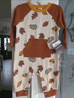 Baby Fall Leaves Romper