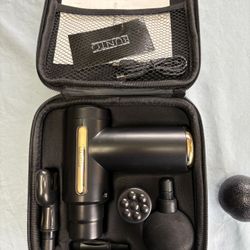 Bunto Mini Massage Gun Deep Tissue Massager With Case