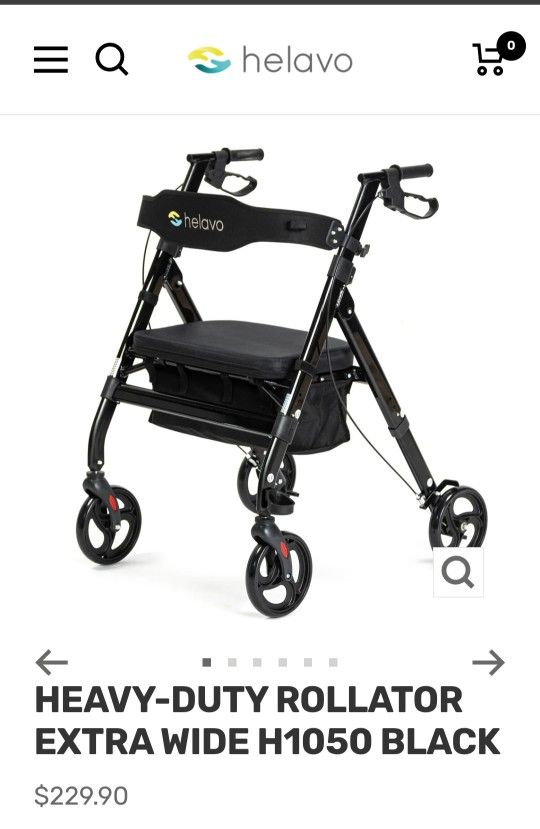 Helavo Large Sized Walker/ Wheelchair 