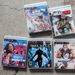 PS3 Games Various