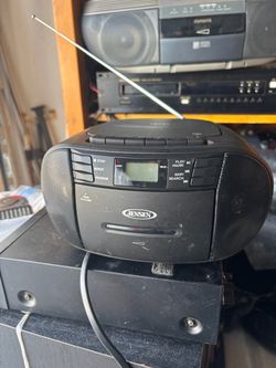 Jensen Am/Fm : CD player and Cassette recorder