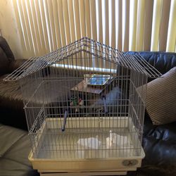 Like New Birdcage With Stand 