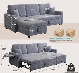 VENDO SOFÁ CAMA NUEVO - I SELL A NEW SOFA BED
