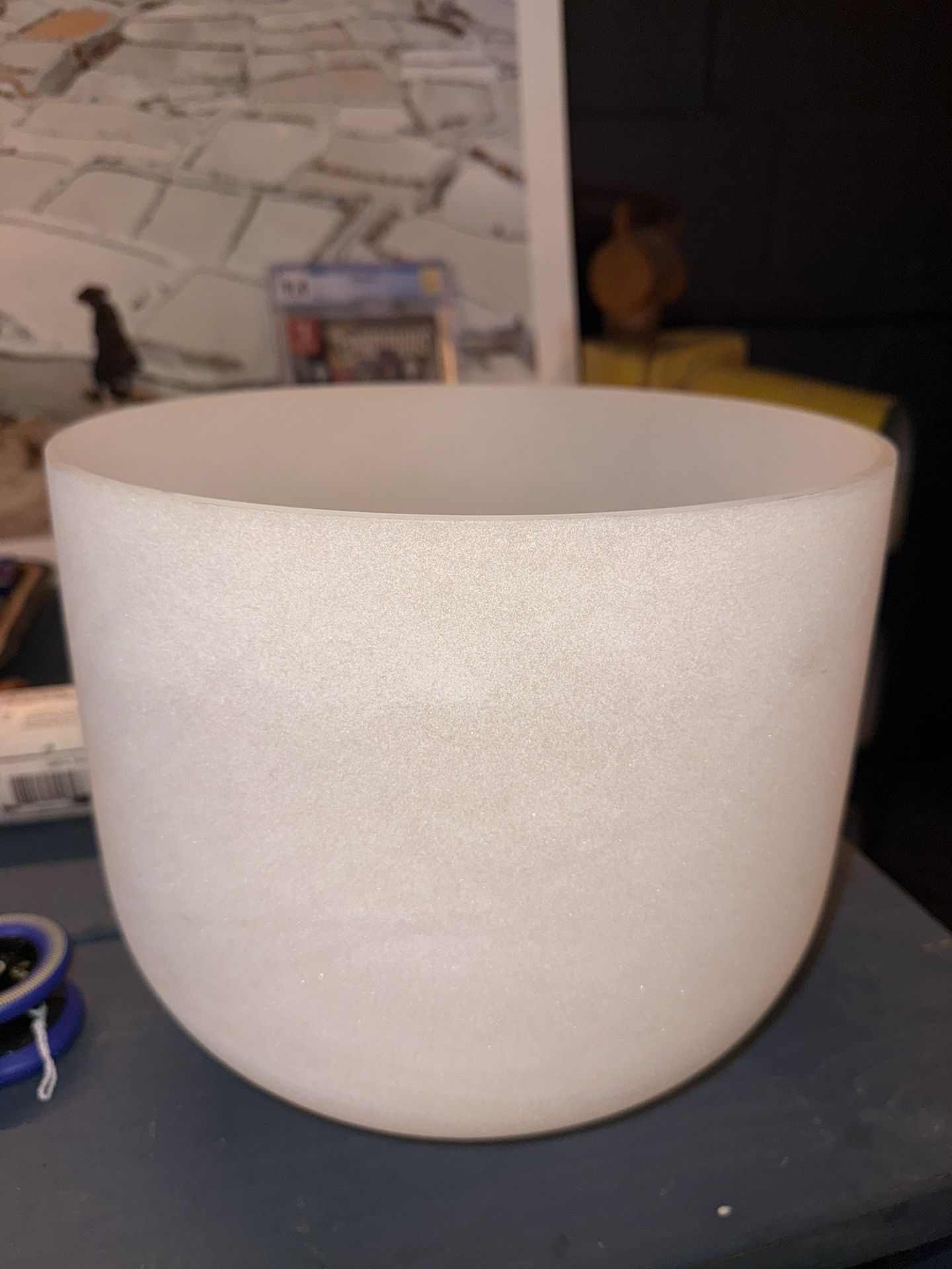 Frosted Crystal Sound Healing Bowl