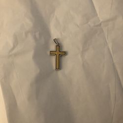 Stainless steel men’s cross
