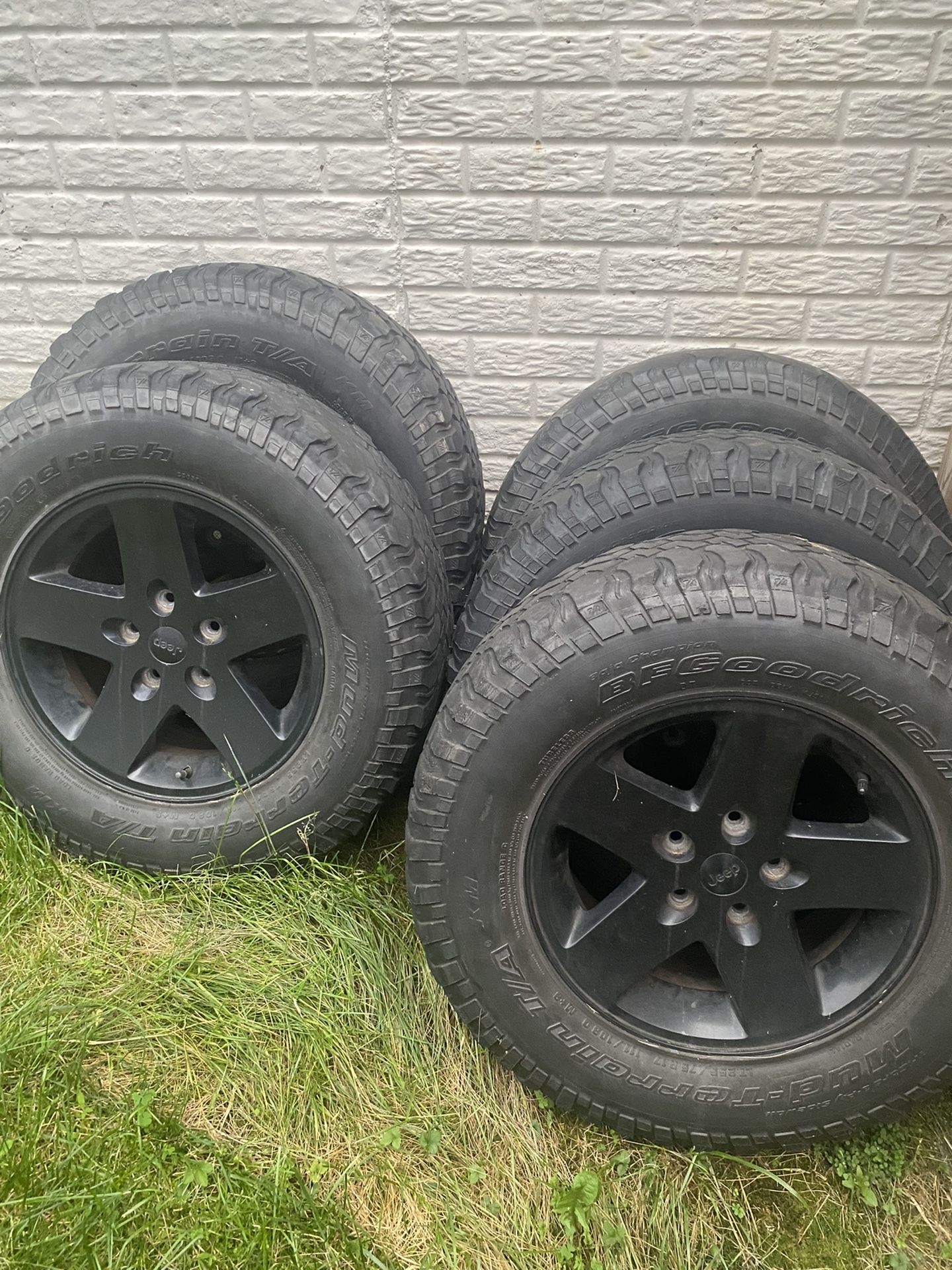 Rims With Tires 255/75/17