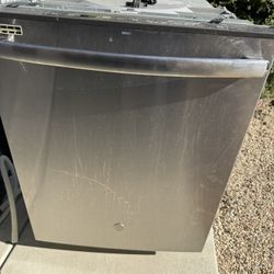 GE Dishwasher Stainless steel Metal tub Outside Warranty For parts 