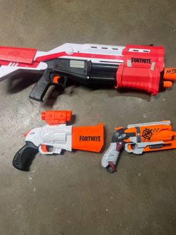3 nerf guns