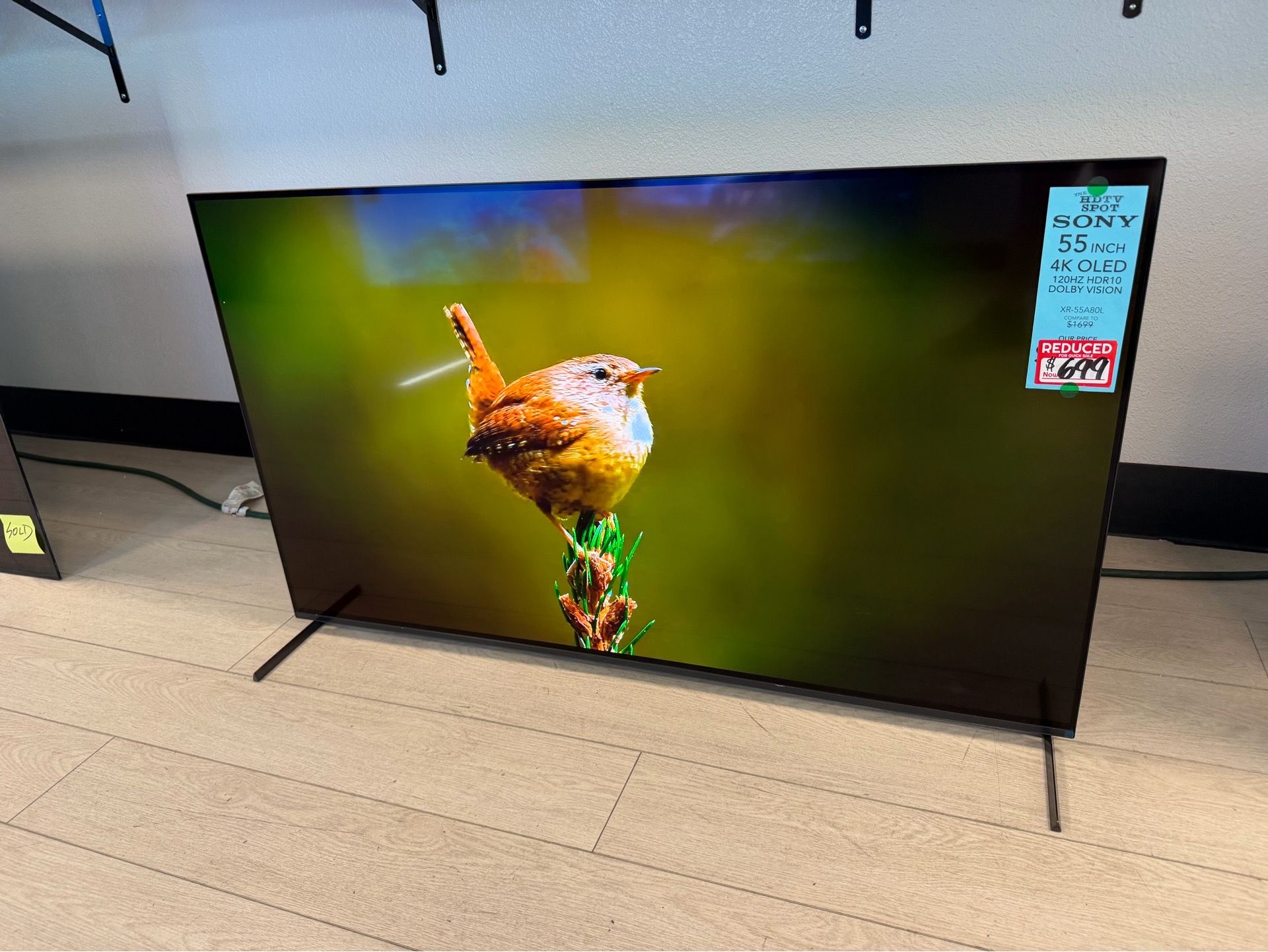 Sony 55” 4k smart tv OLED XR-55A80L