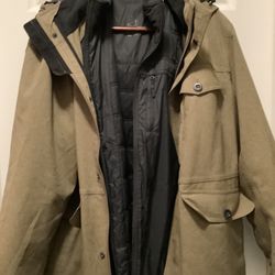 LL Bean 3-1 Men’s Parka Size XL Reg.