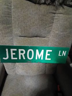 Jerome LN Street Sign