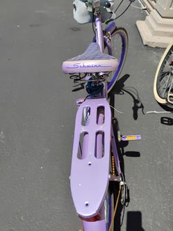 Purple bike. Need air