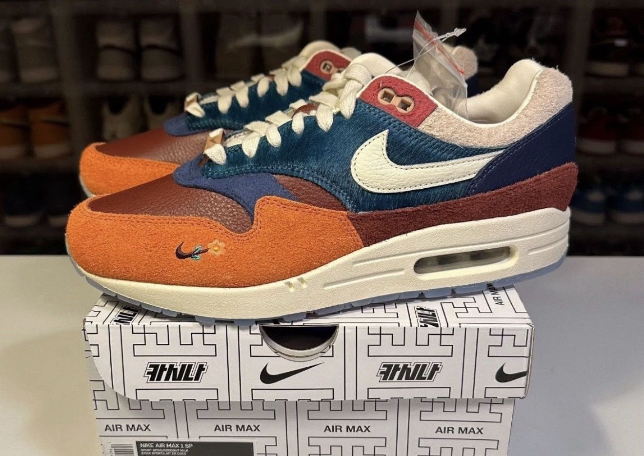 Nike Kasina x Air Max 1 SP Won-Ang - Orange Size 13