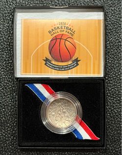 United States Mint 2020 Basketball Hall Of Fame Commemorative Half Dollar Coin