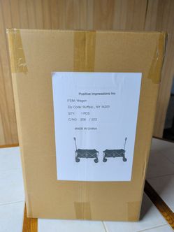 Folding Utility Wagon Cart – New in Box