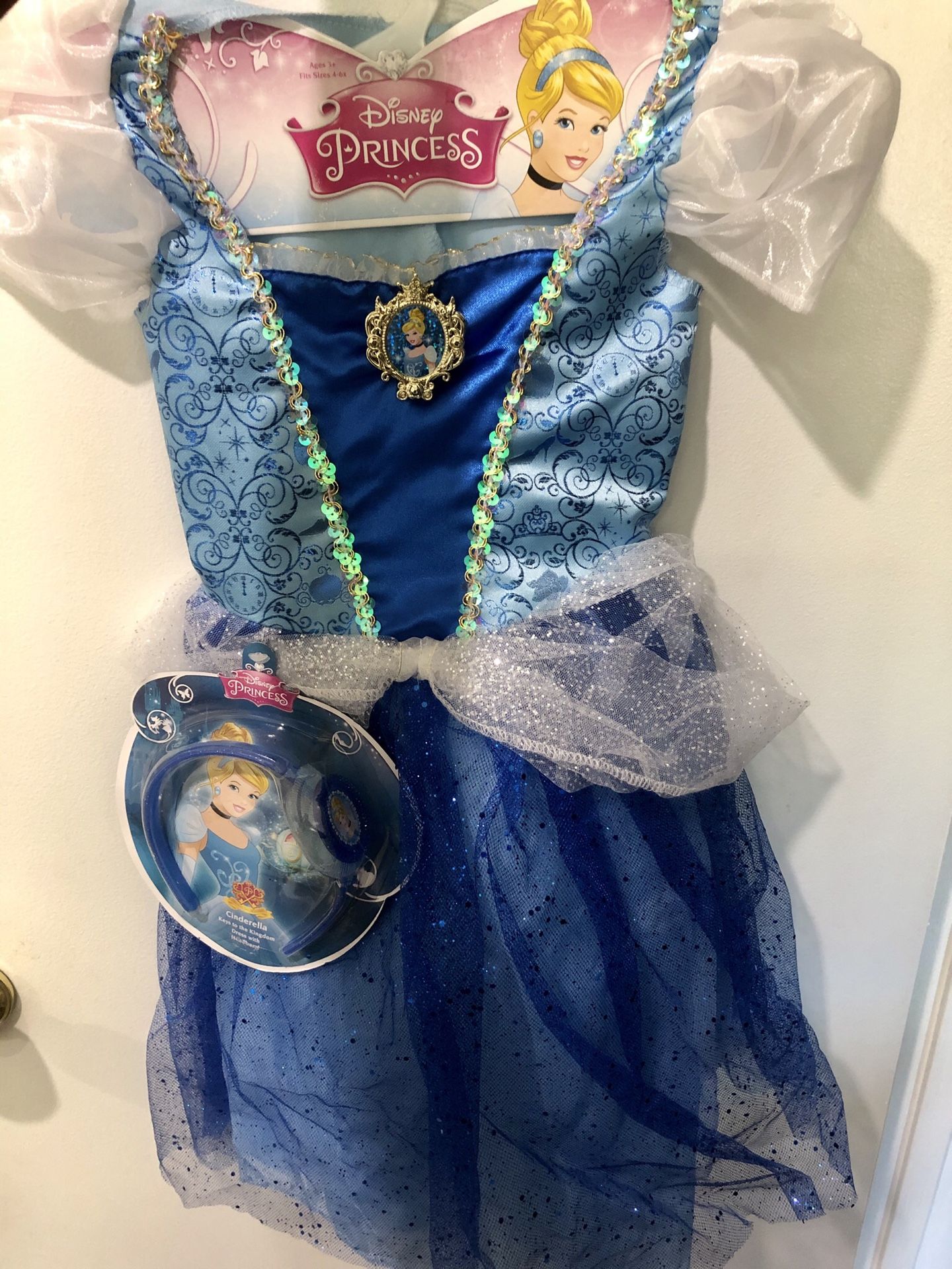 New Disney Cinderella COSTUME DRESS