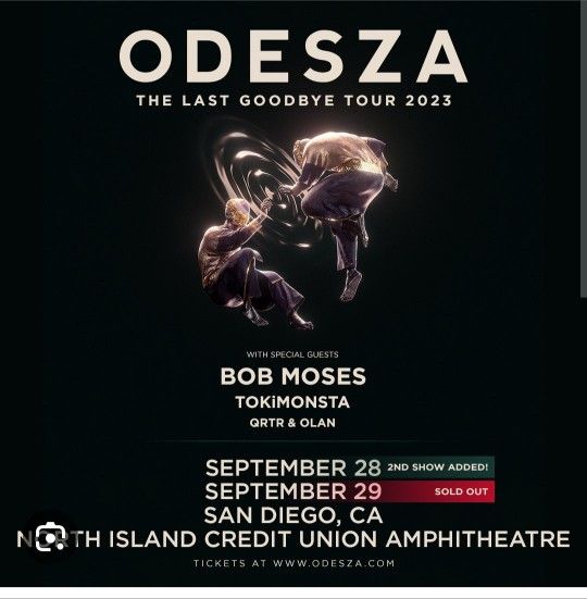 ODESZA VIP Pit Ticket