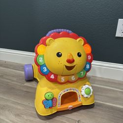 Musical Lion Walker Baby Toy