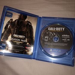 PS4 CALL of DUTY ADAVANCED WARFARE Game