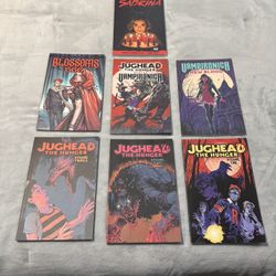 Jughead, Vampironica, Blossoms666, And Sabrina Graphic Novels