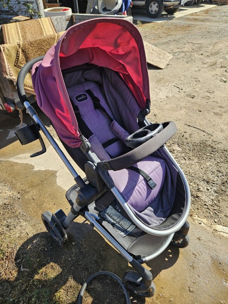Convertible Stroller And Carseat