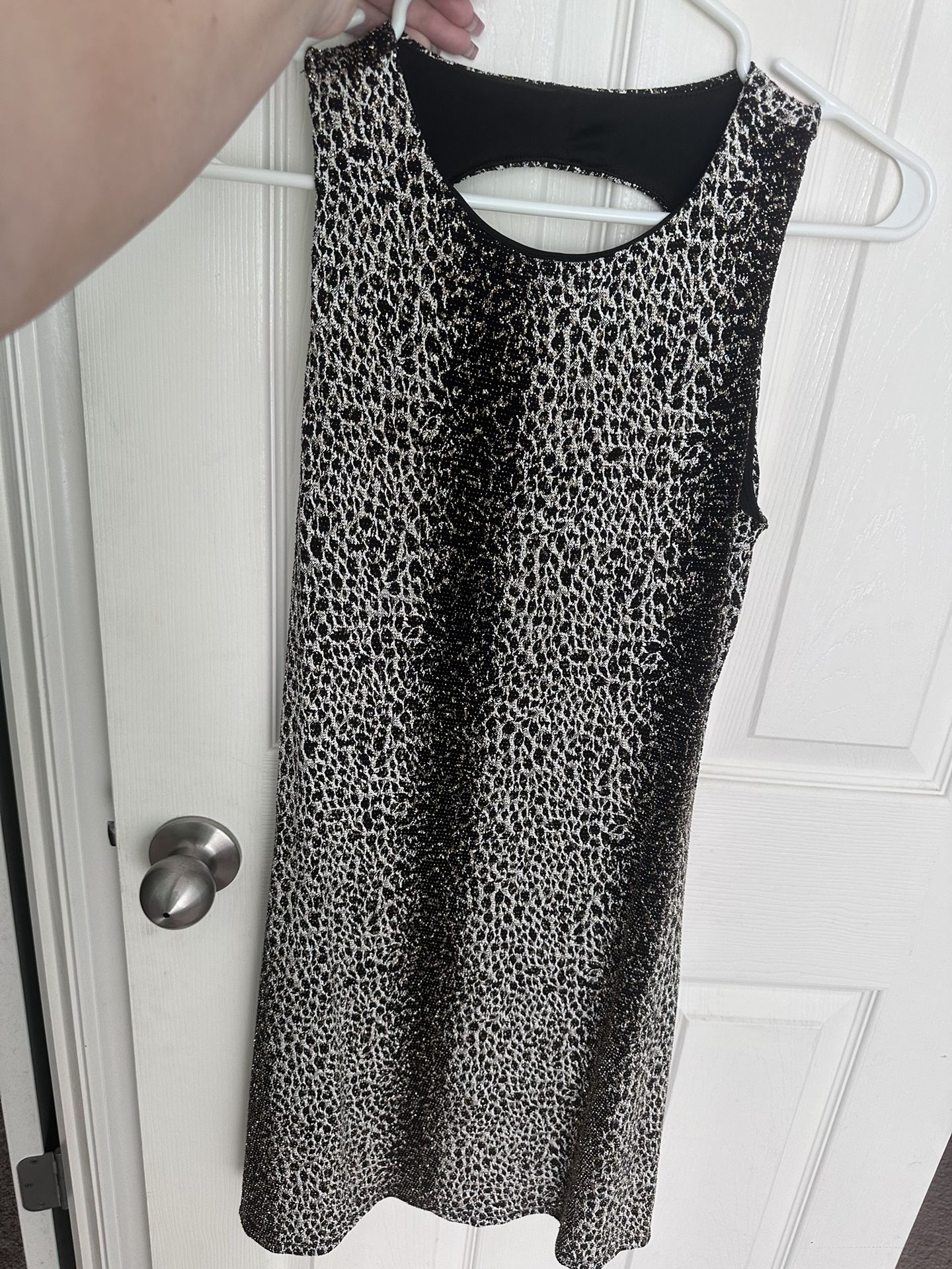 Bebop Small Sparkly Leopard Print Dress