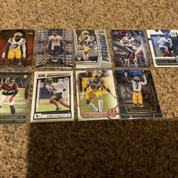 9 Derek Stingley Jr. 2022 Rookie Football Cards With 2 Prizm Parallels Houston Texans Star Defensive Back 