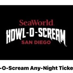 Hawk-O-Scream ticket 