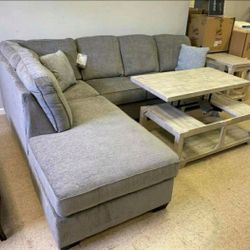 Altari Alloy 2 Piece Sectional Sofa With Chaise 🔥 Brand New 🚀 Best Price 