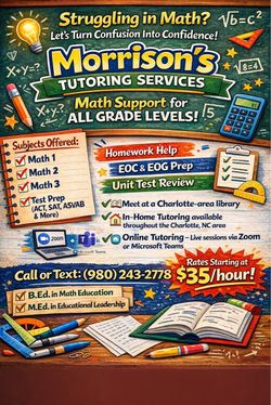 Math Tutoring