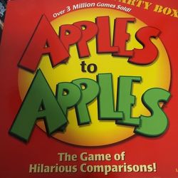 Apples To Apples Game