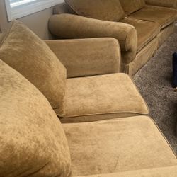 Sofa and Love Seat