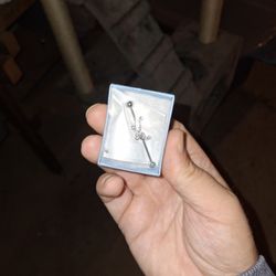 Industrial Sparkling Butterfly Barbell