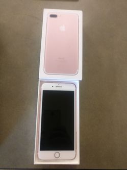 iPhone 7 plus 128gb gold rose
