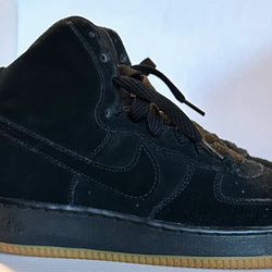Nike Air Force 1 LV8 High Black Gum Size 6.5Y