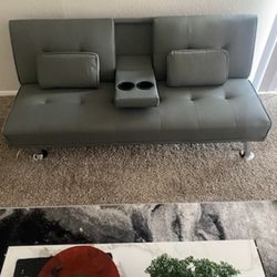 Grey Futon/Couch 