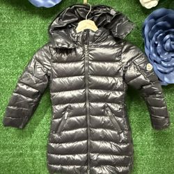 Moncler Black Puffer Coat Size 5 Toddler