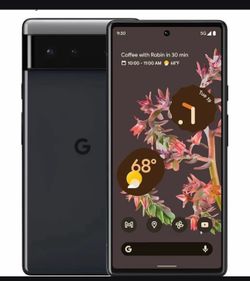 Google Pixel 6 - 5G Android Phone - Unlocked Smartphone with Wide and Ultrawide Lens - 256GB - Stormy Black